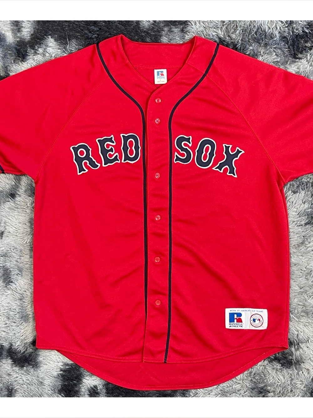 Vintage Russell Athletic Boston Red Sox MLB Jersey